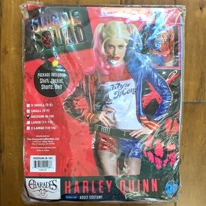 DC Suicide Squad Harley Quinn Adult M NWT